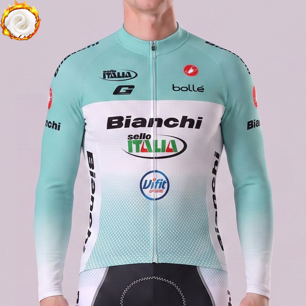 1999 Selle Italia Fleece Long Cycling Jersey