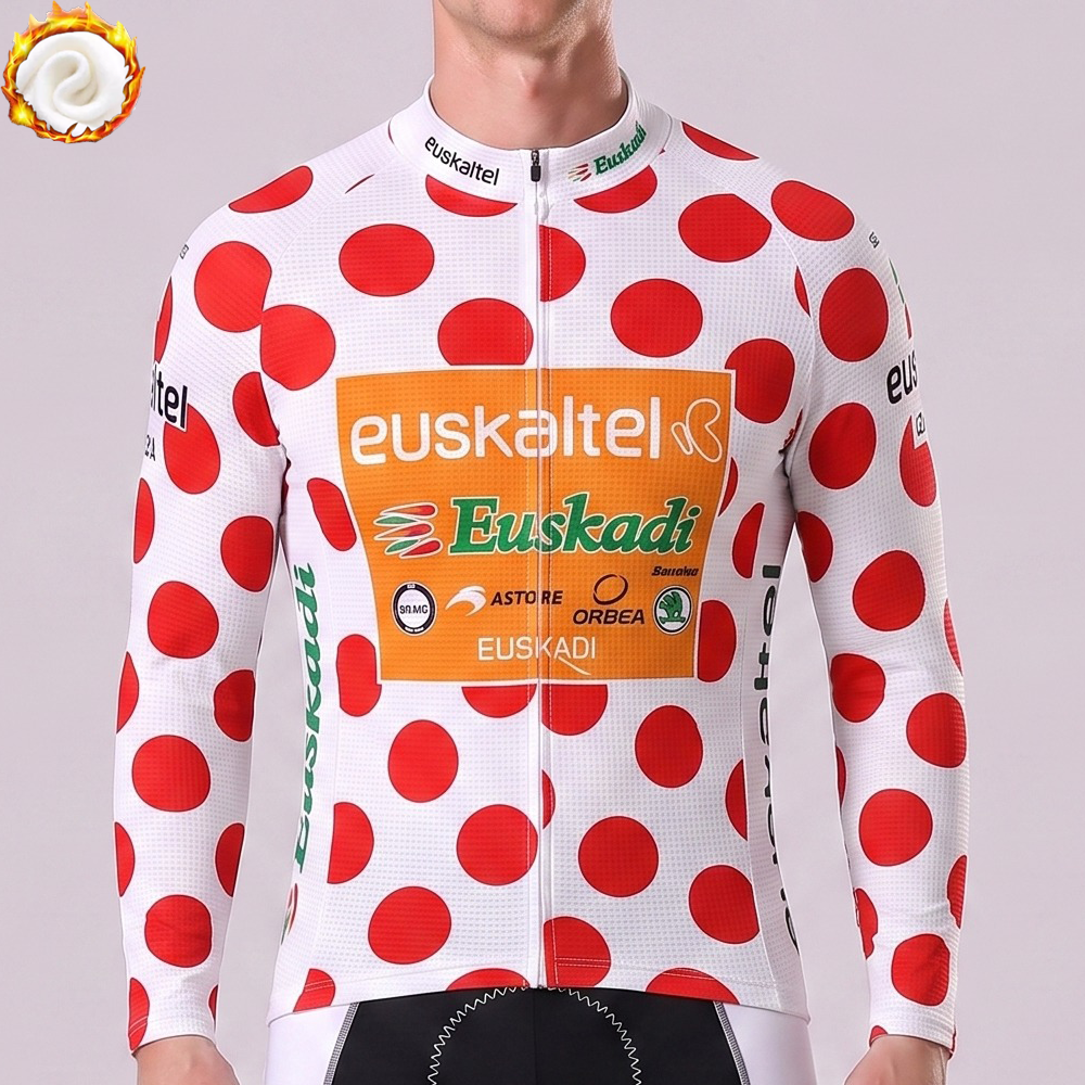 2009 Euskaltel Fleece Long Cycling Jersey