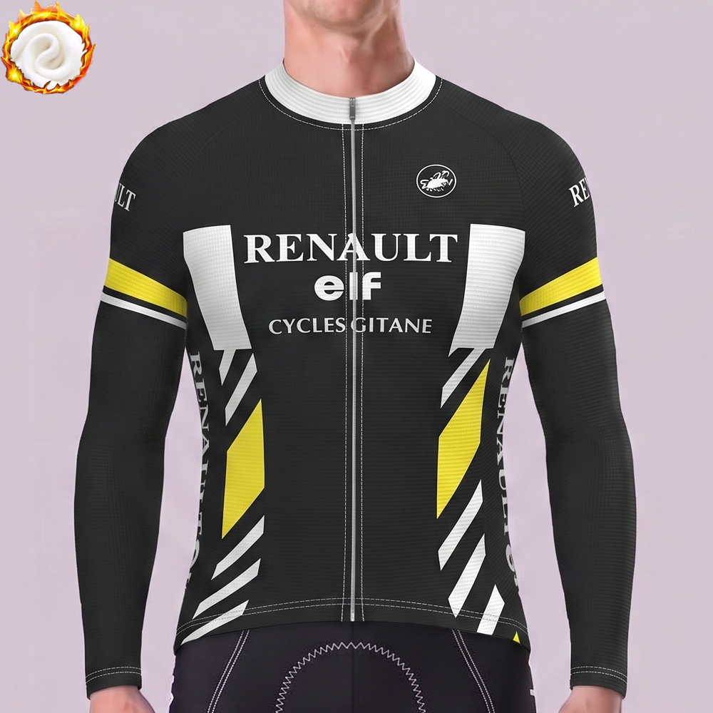 1978 Elf Fleece Long Cycling Jersey