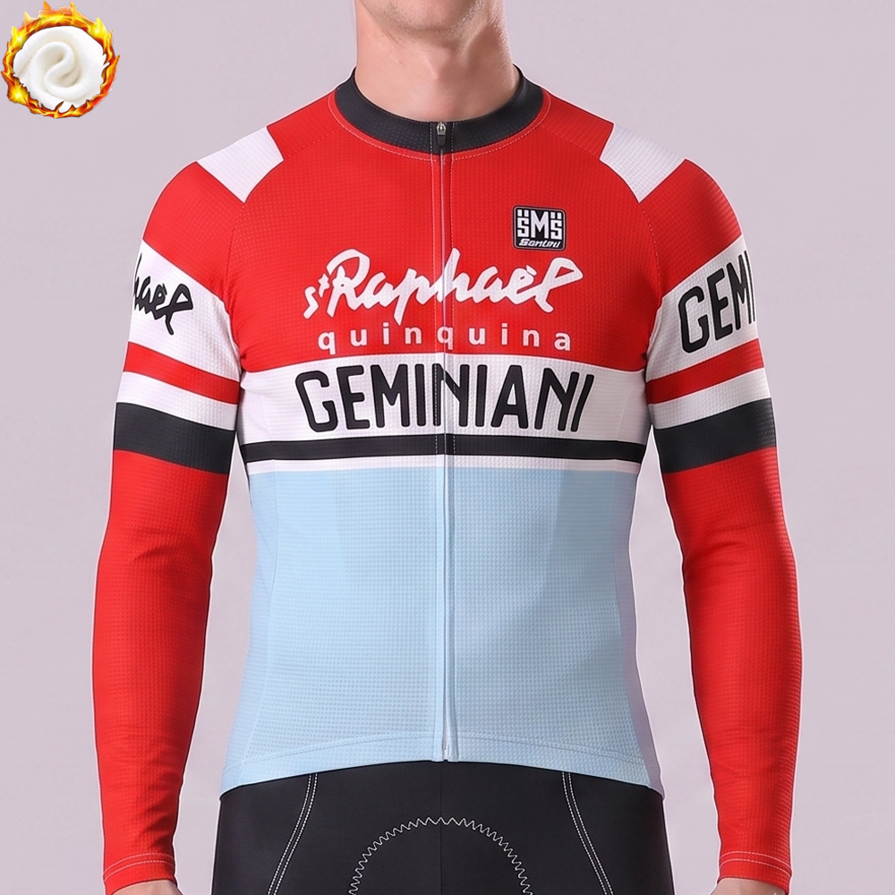 1962 Geminiani Fleece Long Cycling Jersey
