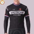 1970 AMSTERDAM Fleece Long Cycling Jersey