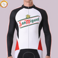1990 San Miguel Fleece Long Cycling Jersey