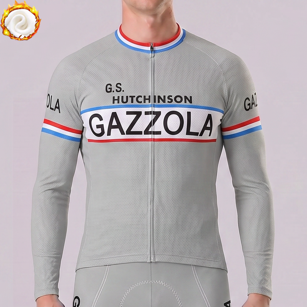 1962 Gazzola Fleece Long Cycling Jersey