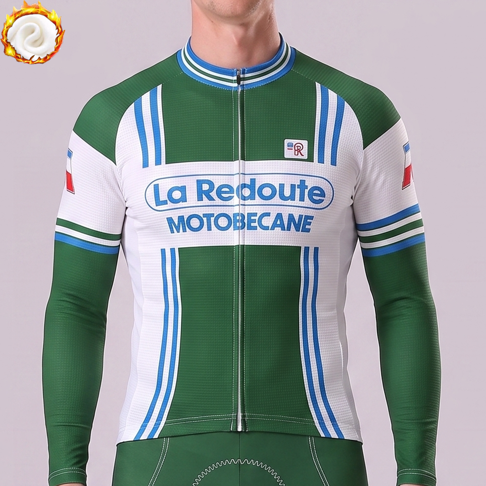 1981 La Redoute Fleece Long Cycling Jersey