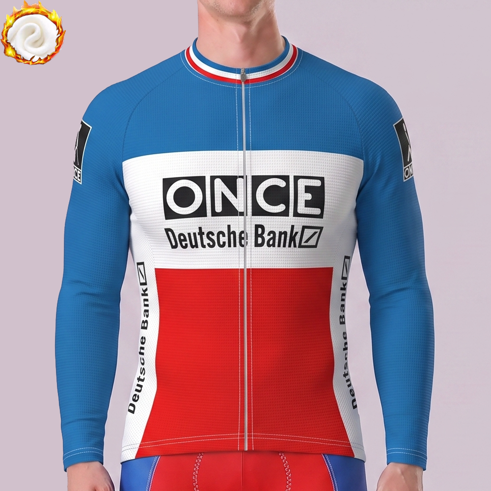 1999 ONCE Fleece Long Cycling Jersey