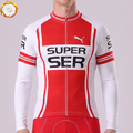 1975 Super Ser Fleece Long Cycling Jersey