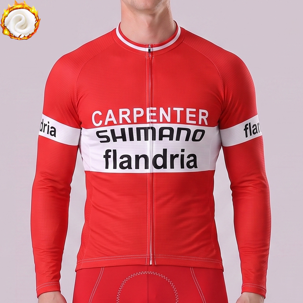 1973 Flandria Fleece Long Cycling Jersey