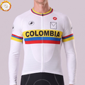 1986 Colombia Fleece Long Cycling Jersey