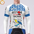 1990 Histor Sigma Fleece Long Cycling Jersey