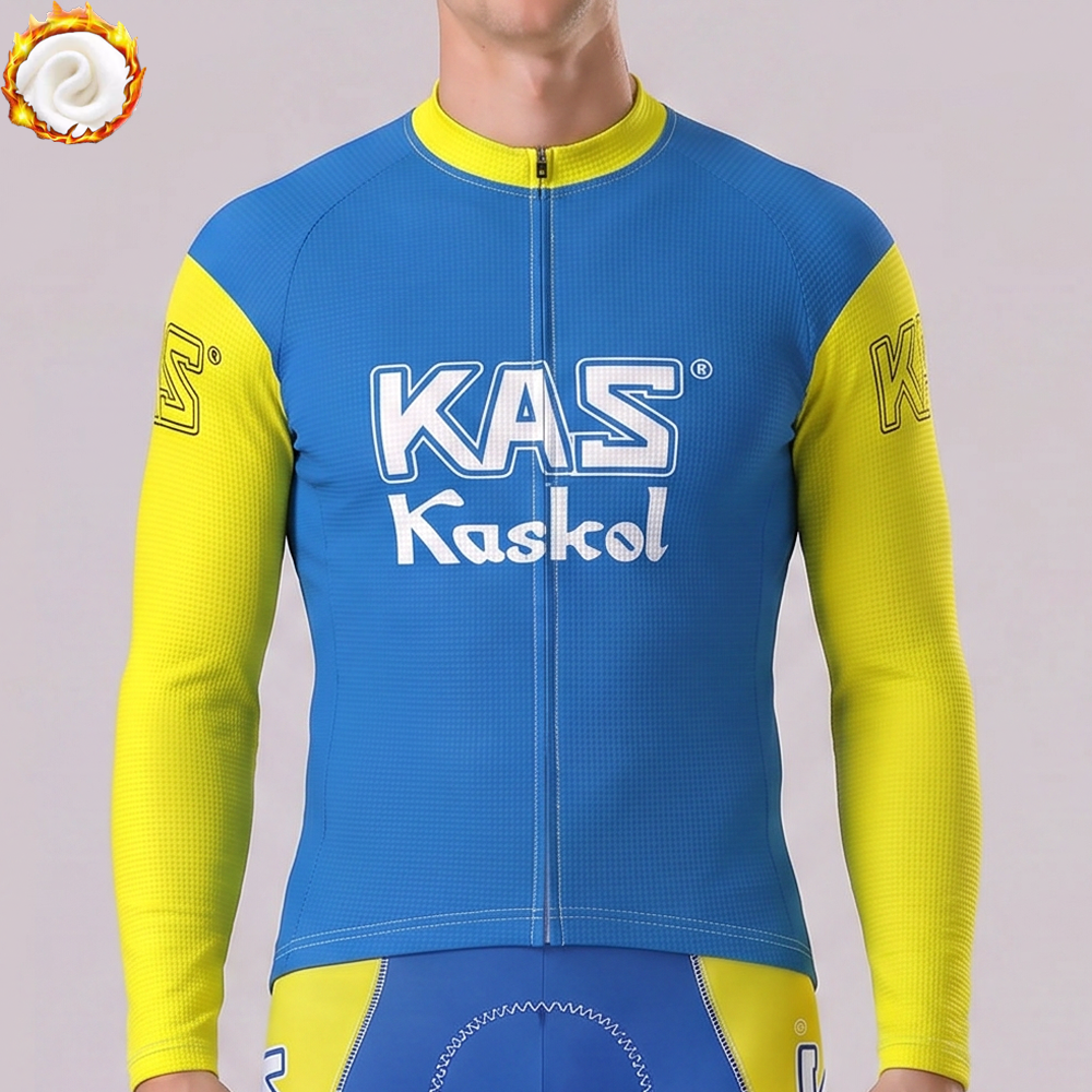 1972 KAS Fleece Long Cycling Jersey