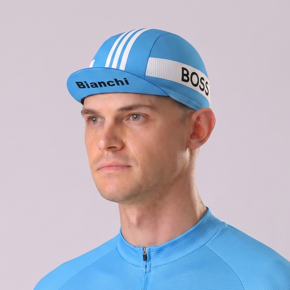 UCI BOOS Bianchi Cycling Cap