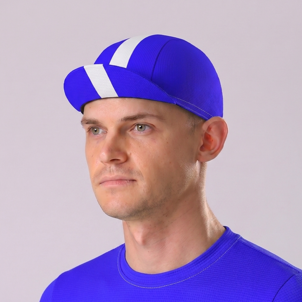 Dark Blue Cycling Cap