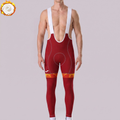 ESPANA Red Fleece Bib Cycling Pants
