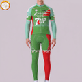 7UP Fleece Long Sleeves Cycling Kits