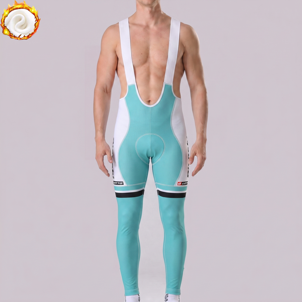 Bianchi Campagnolo Fleece Bib Cycling Pants