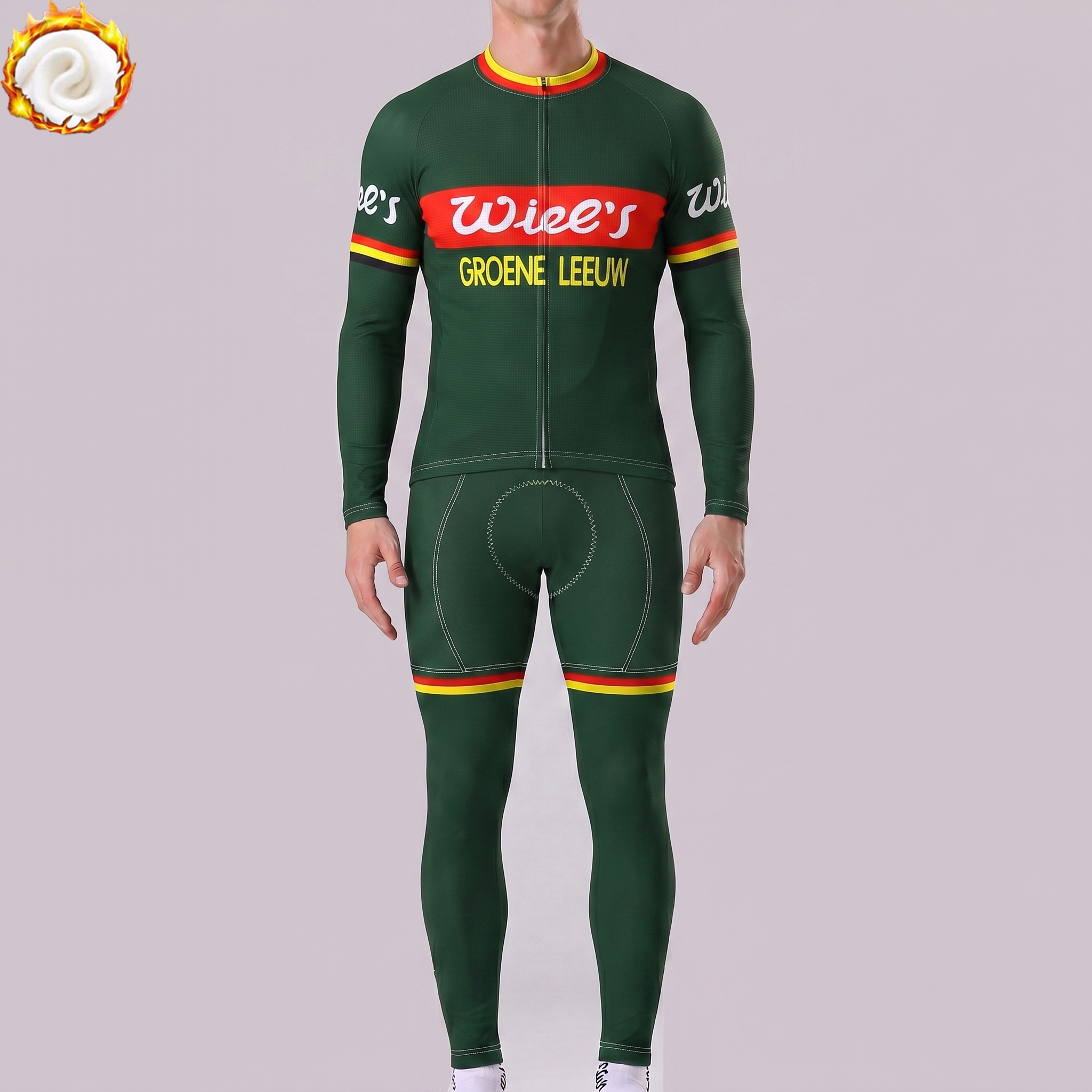 Wiee's Fleece Long Sleeves Cycling Kits