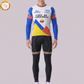 Colombia Fleece Long Sleeves Cycling Kits