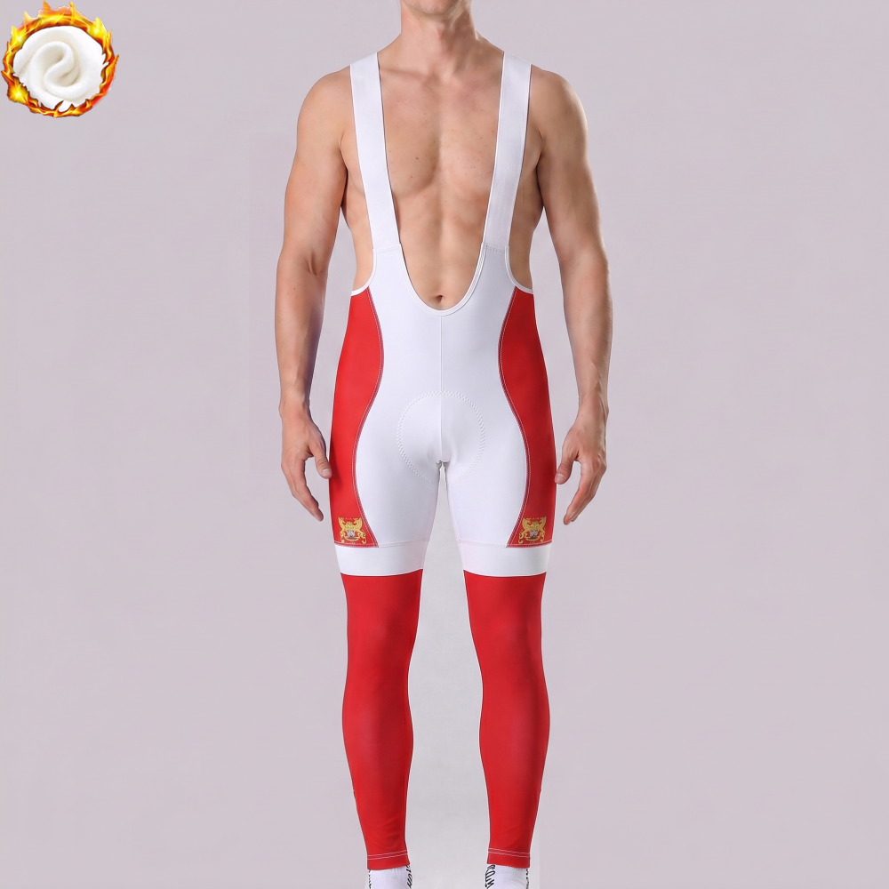 UNION IBERICA Fleece Bib Cycling Pants