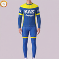 1976 KAS Fleece Long Sleeves Cycling Kits
