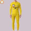 RENAULT elf Fleece Long Sleeves Cycling Kits