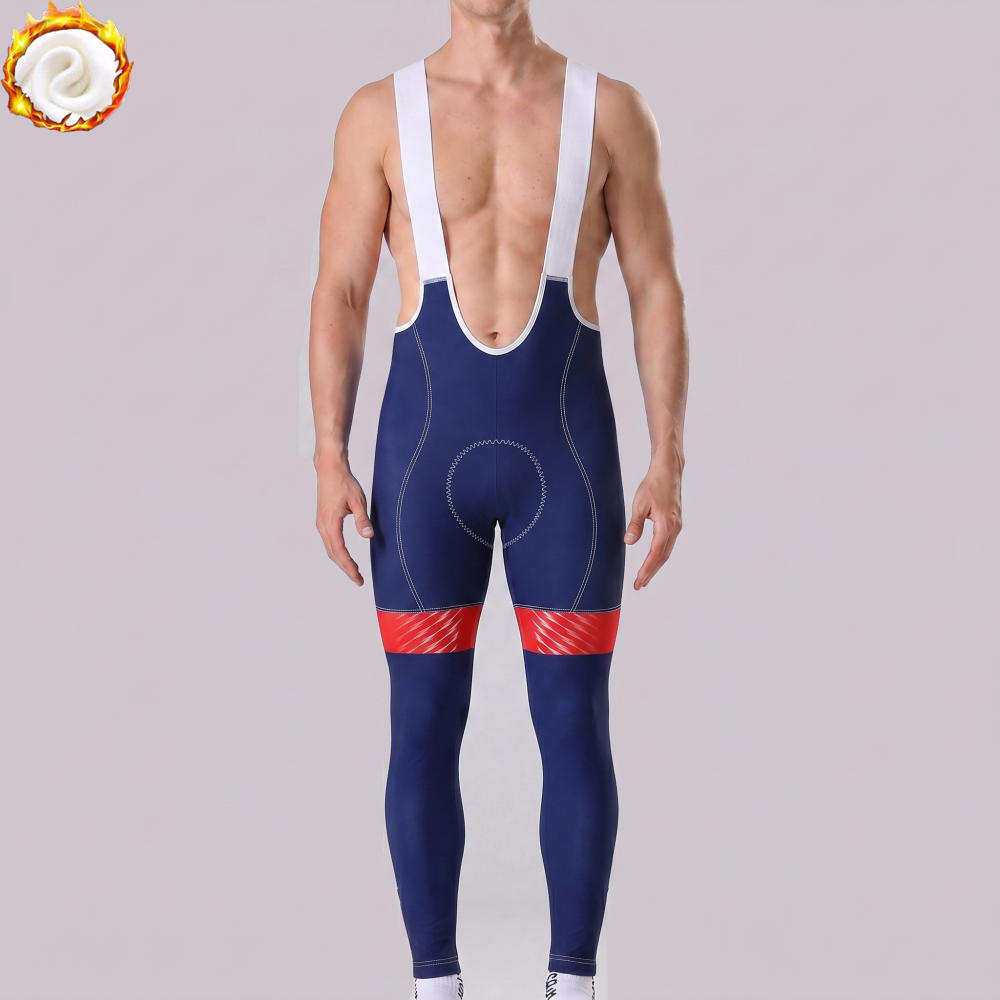 2015 United Kingdom Fleece Bib Cycling Pants