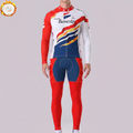 1996 Banesto Fleece Long Sleeves Cycling Kits