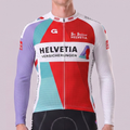 1990 Helvetia Long Sleeves Cycling Jersey
