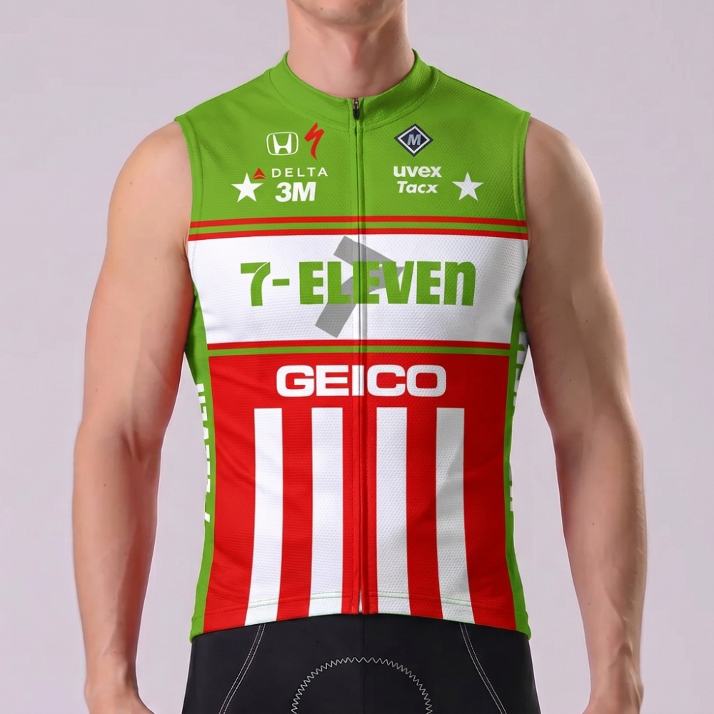 1989 7-Eleven Sleeveless Cycling Jersey
