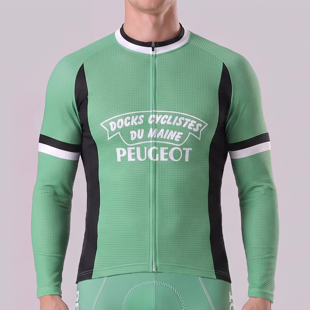 1955 Peugeot Long Sleeves Cycling Jersey