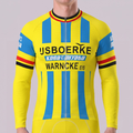 1980 IJsboerke Long Sleeves Cycling Jersey