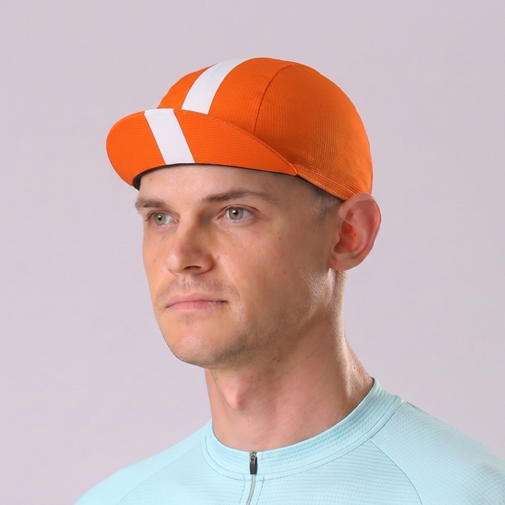 Macarons Orange Cycling Cap