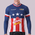 1990 Pony Long Sleeves Cycling Jersey