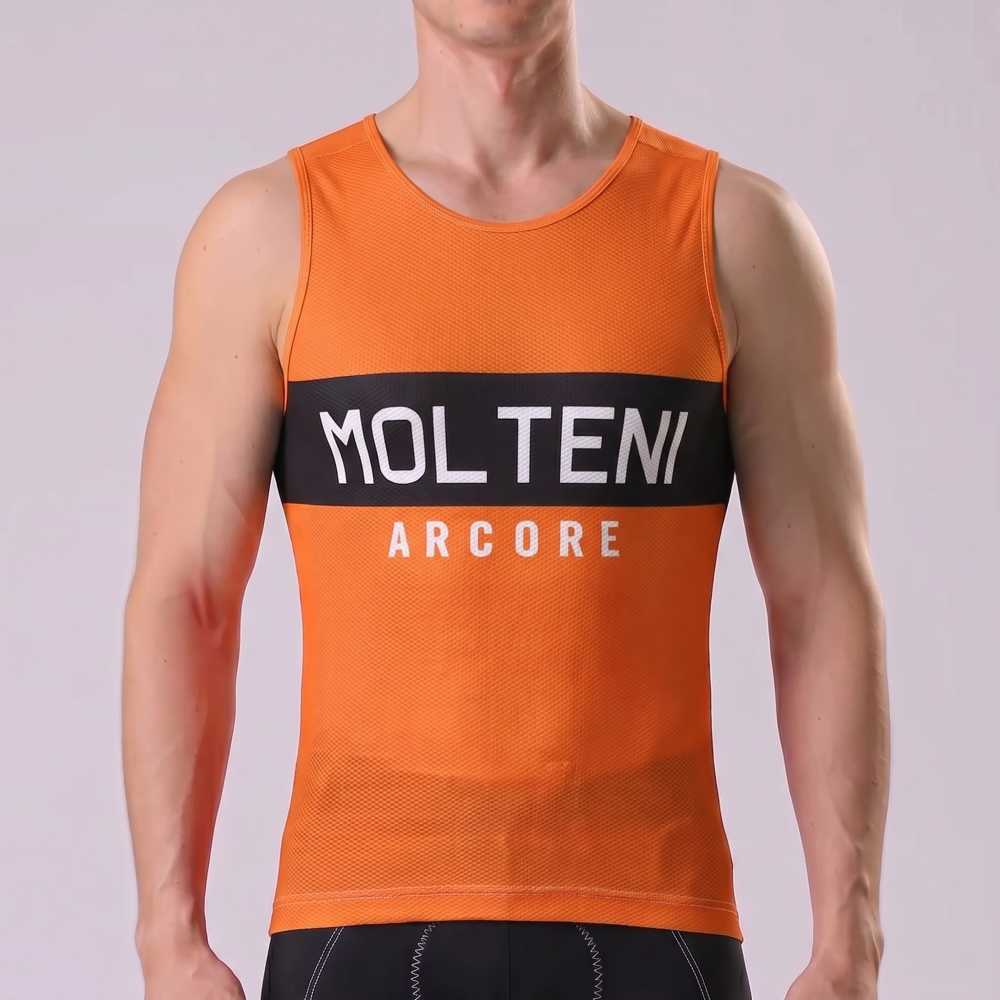 Orange MOLTENI Cycling Vests