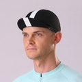 Black Cycling Cap