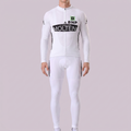 White MOLTENI Long Sleeves Cycling Kits