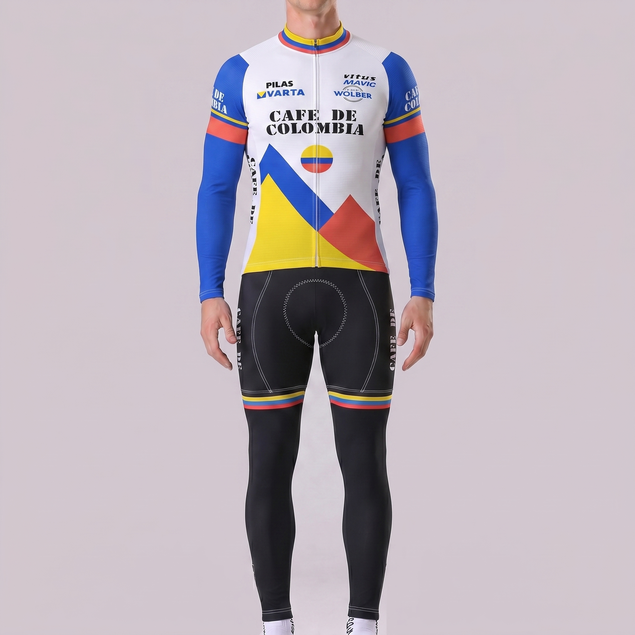 Colombia Long Sleeves Cycling Kits