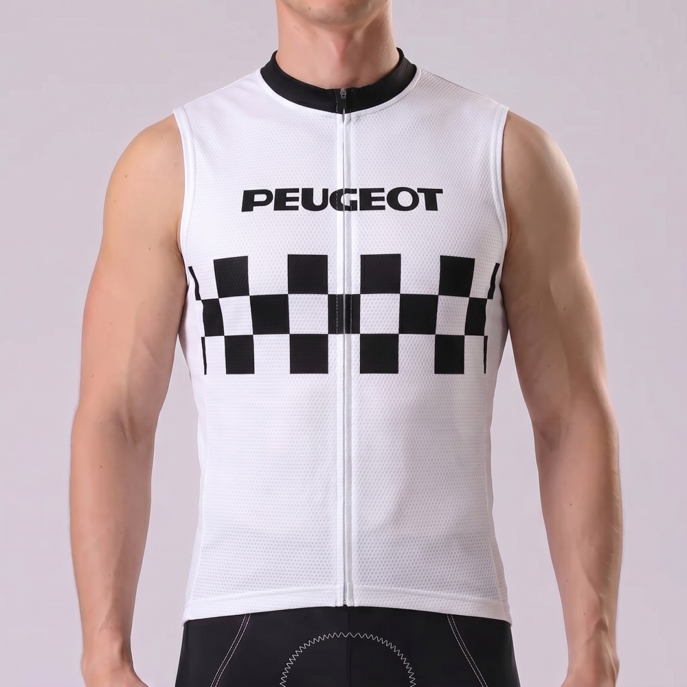 1986 PEUGEOT Sleeveless Cycling Jersey