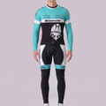 Nalini Bianchi Long Sleeves Cycling Kits