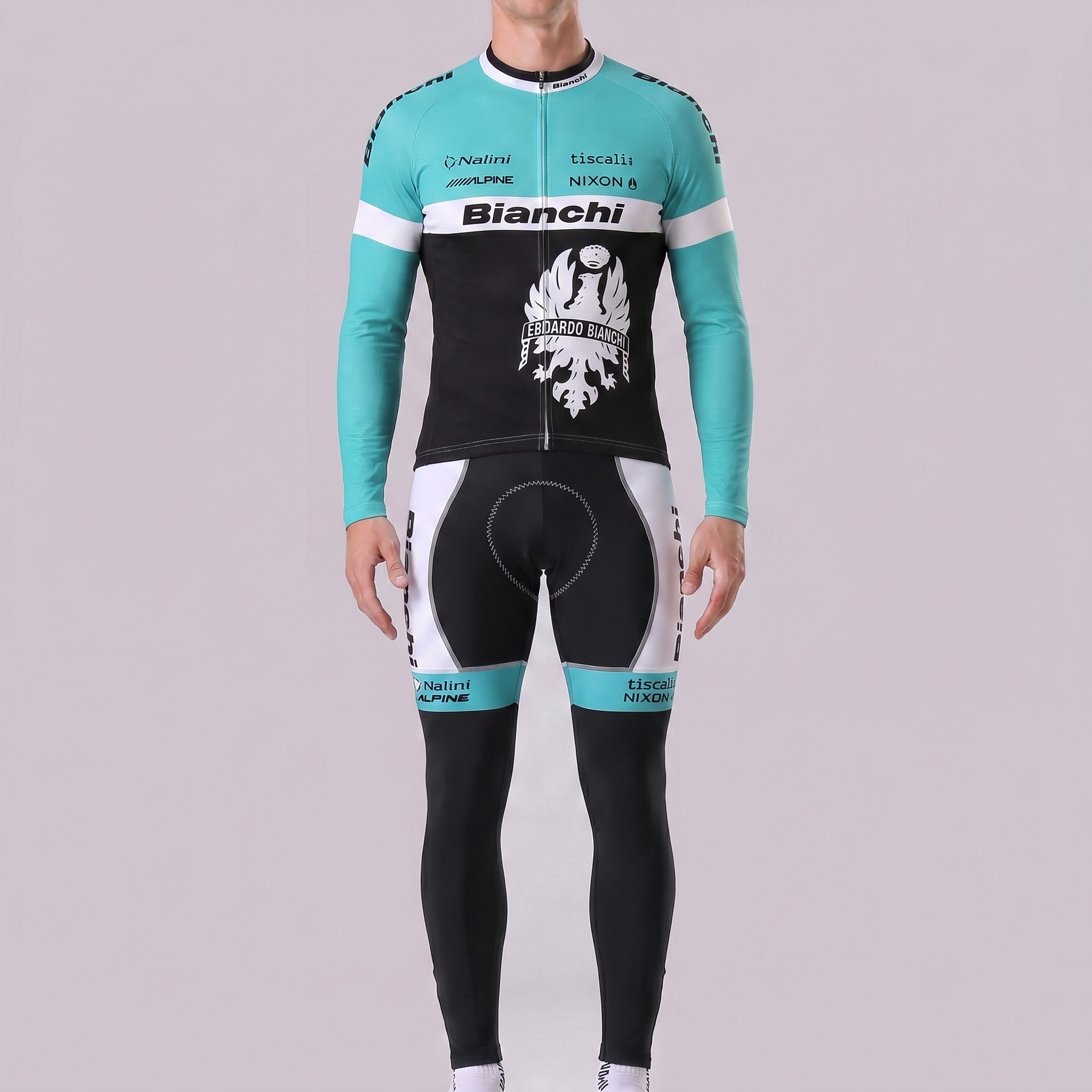 Nalini Bianchi Long Sleeves Cycling Kits