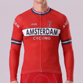 1928 AMSTERDAM Long Sleeves Cycling Jersey