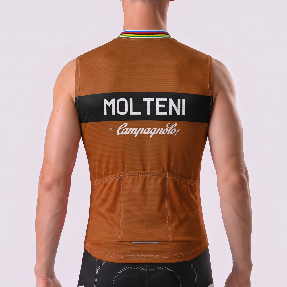 MOLTENI  Campagnolo Sleeveless Cycling Jersey