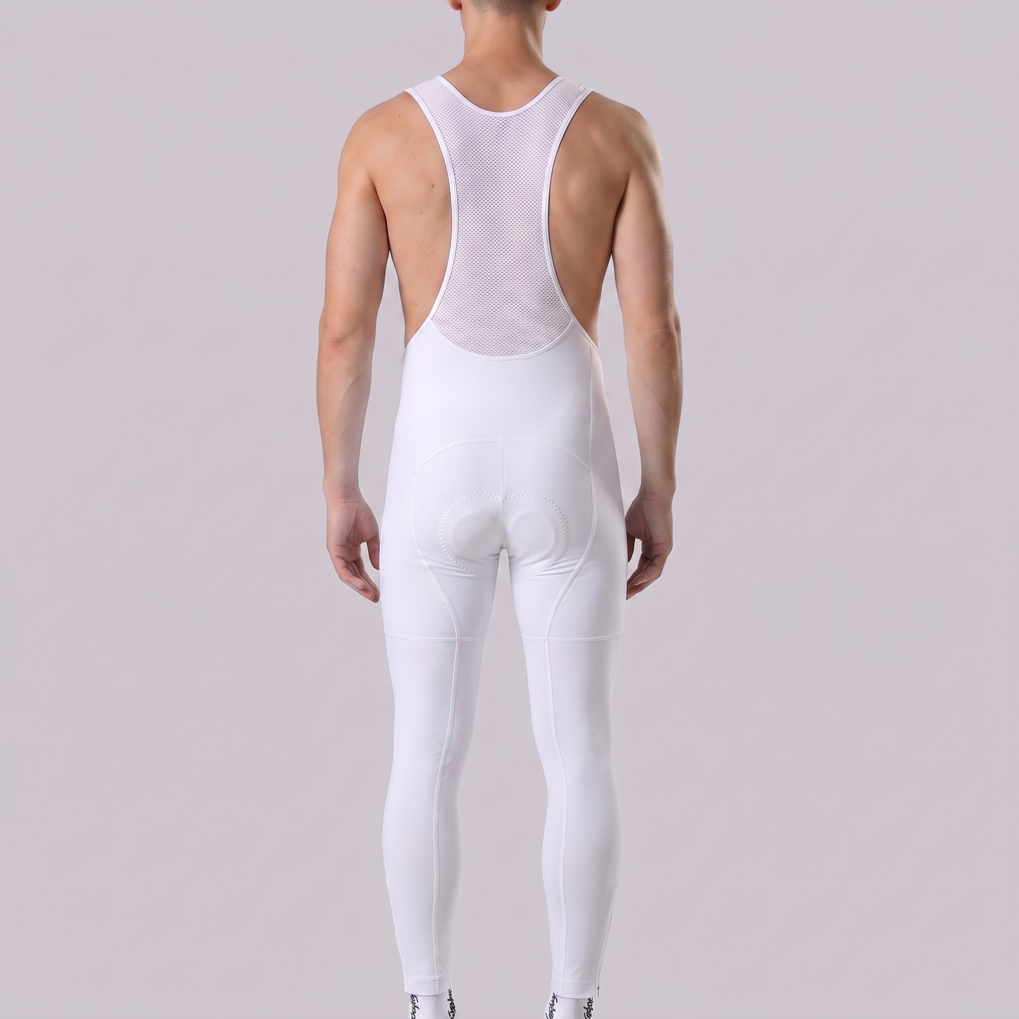 United Kingdom White Bib Cycling Pants