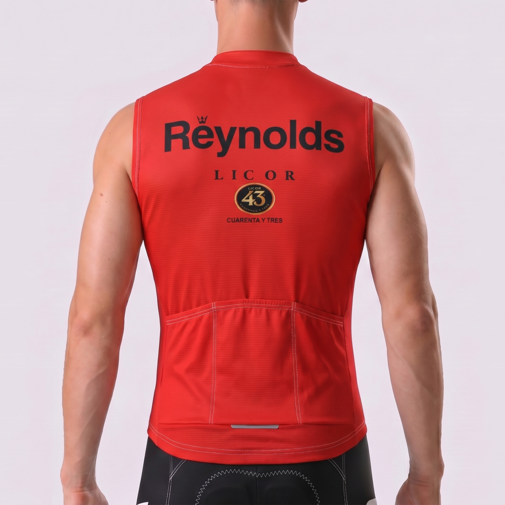 1987 Reynolds Aluminio Windproof Sleeveless Cycling Jersey