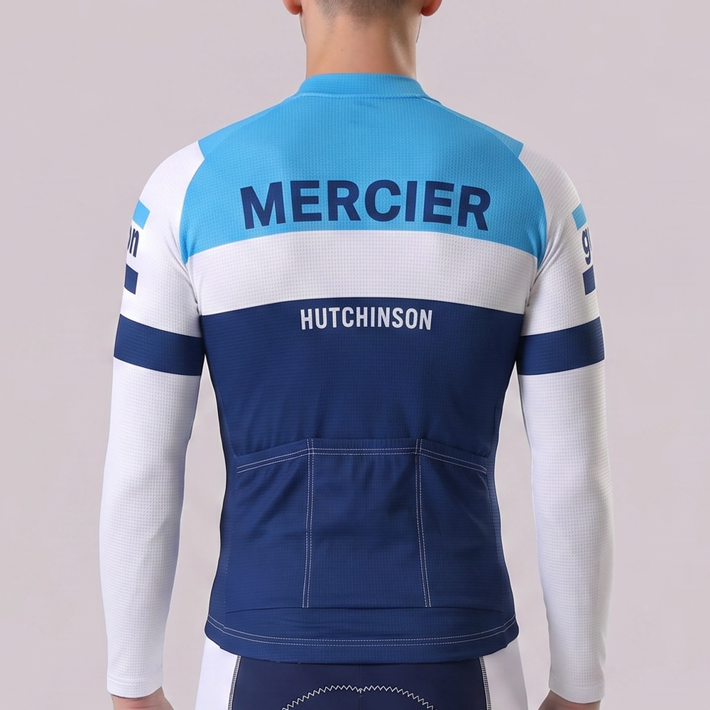 1974 Gan Fleece Long Cycling Jersey