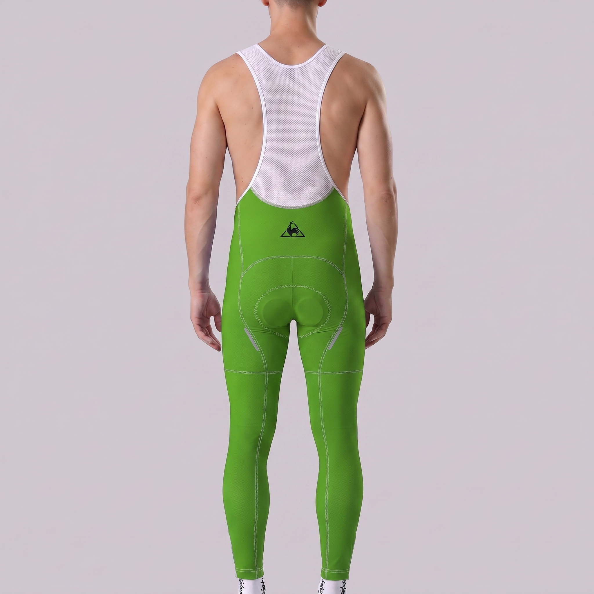 Green Bianchi Bib Cycling Pants
