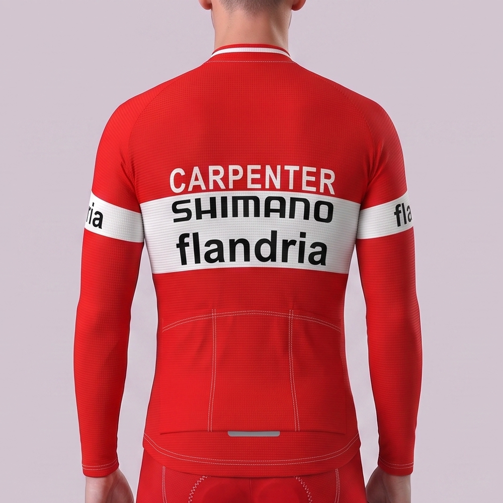 1973 Flandria Fleece Long Cycling Jersey
