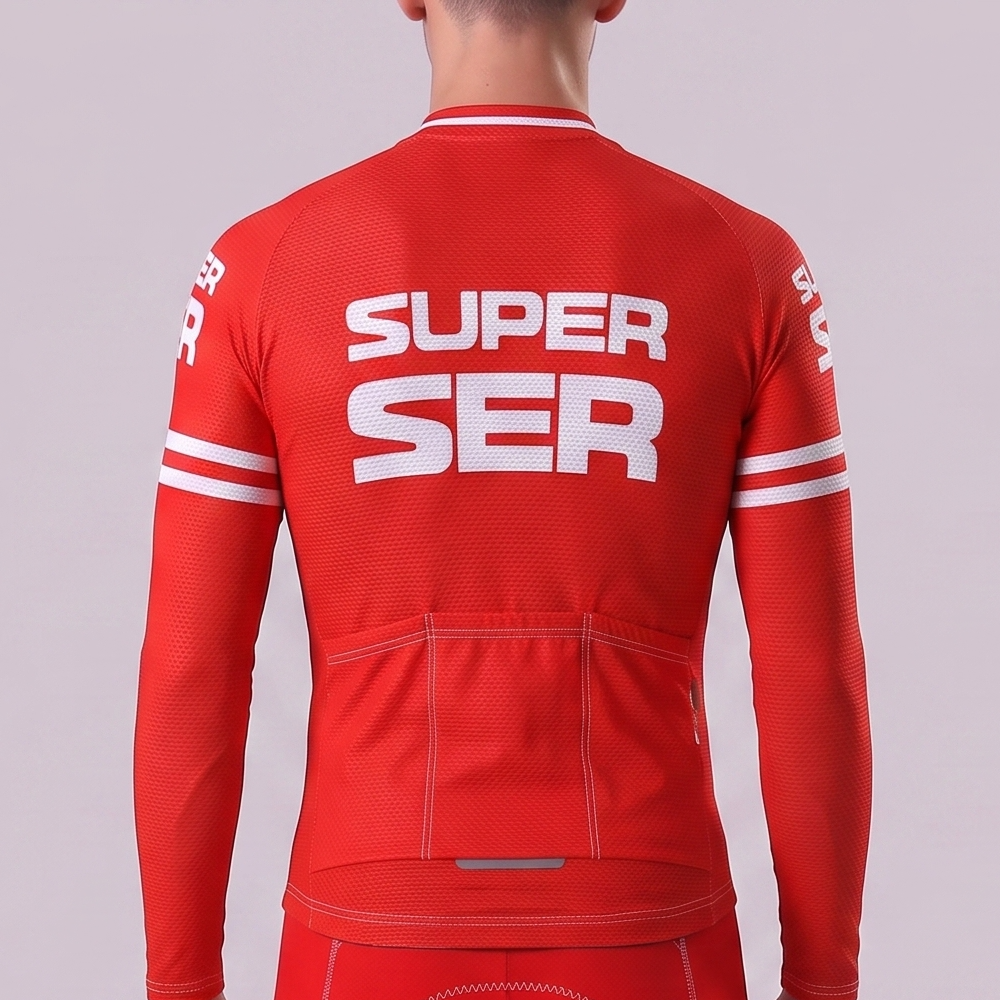 1975 Super Fleece Long Cycling Jersey