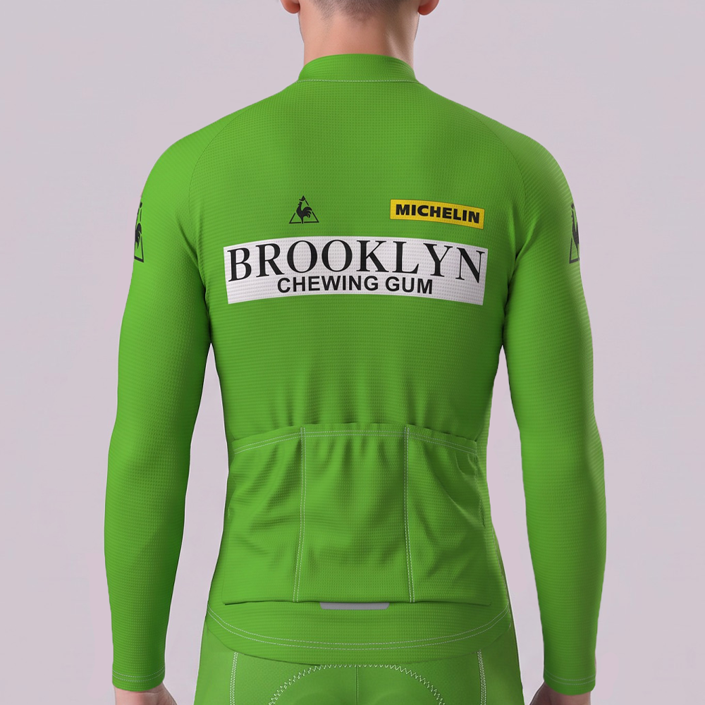 1973 Brooklyn Fleece Long Cycling Jersey