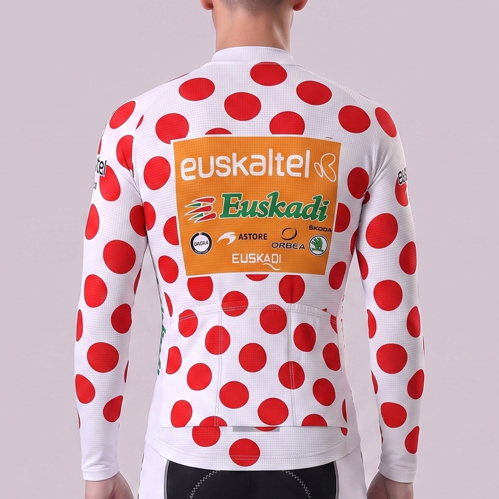 2009 Euskaltel Fleece Long Cycling Jersey