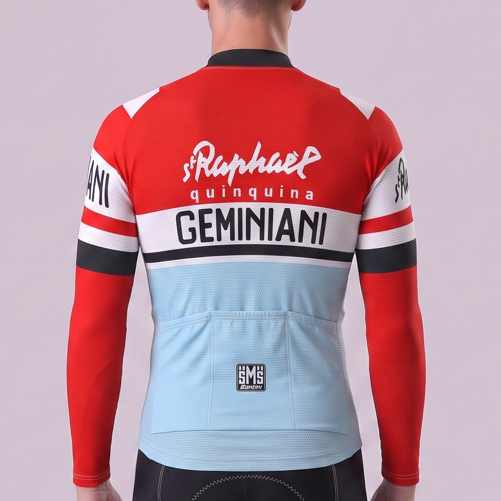 1962 Geminiani Fleece Long Cycling Jersey
